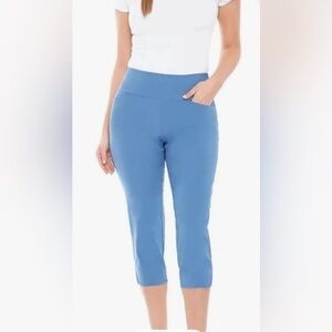 S.c. & Co. Women's 360 Tummy Control Pants Blue size 16
